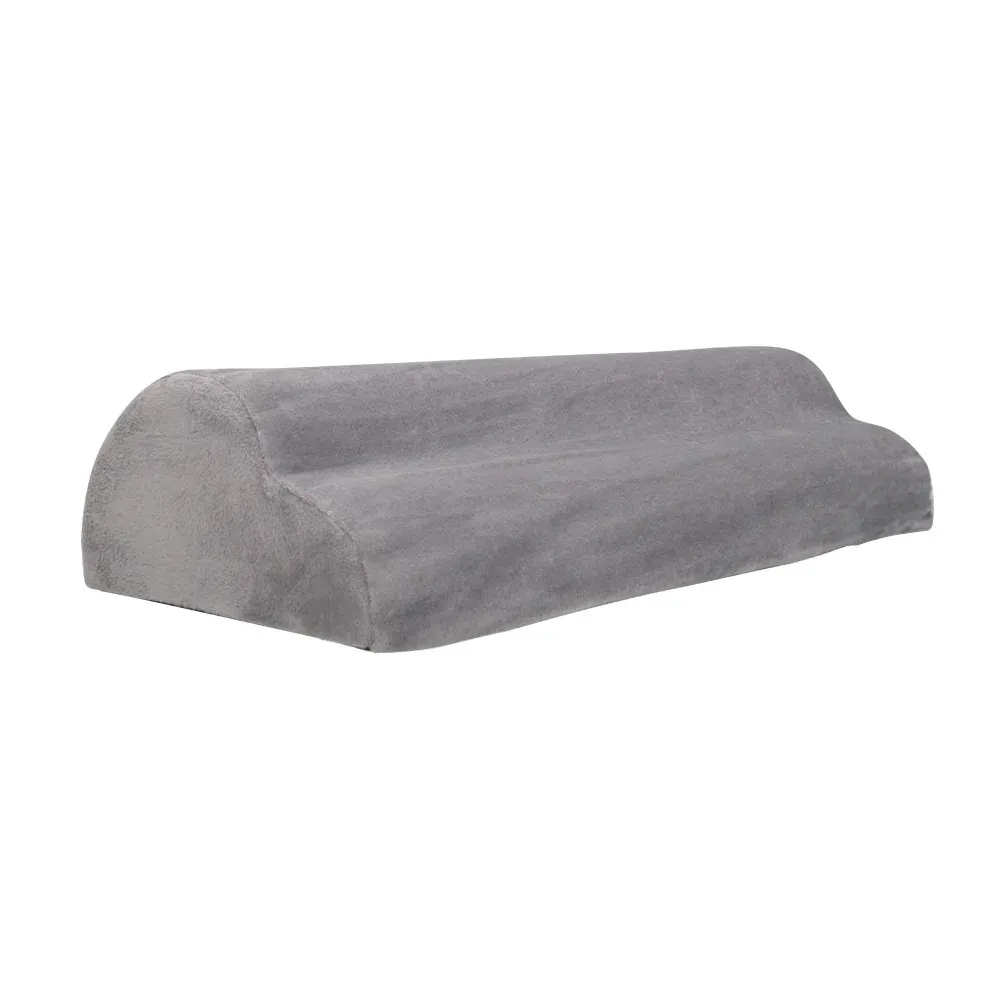 Repose-pied de bureau en mousse à mémoire de forme avec coussin surélevé pour les jambes, à placer sous le bureau pour le jeu et le télétravail 9