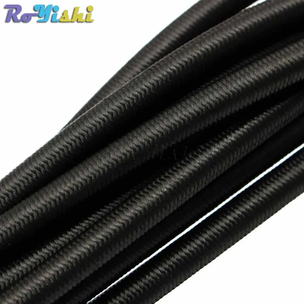 Corde élastique robuste de 10 m, cordon élastique de choc extensible pour bijouterie, camping, tente, kayak et bateau 6
