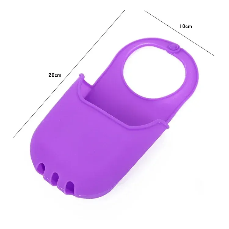 Égouttoir d'évier suspendu avec panier de rangement pour cuisine 10