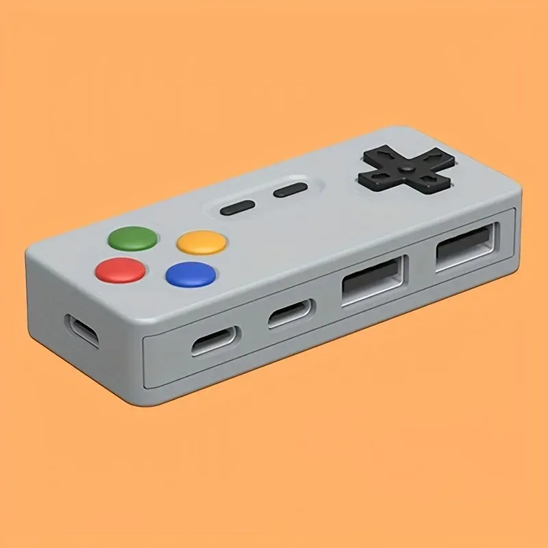 Hub USB créatif portable en contexte de travail