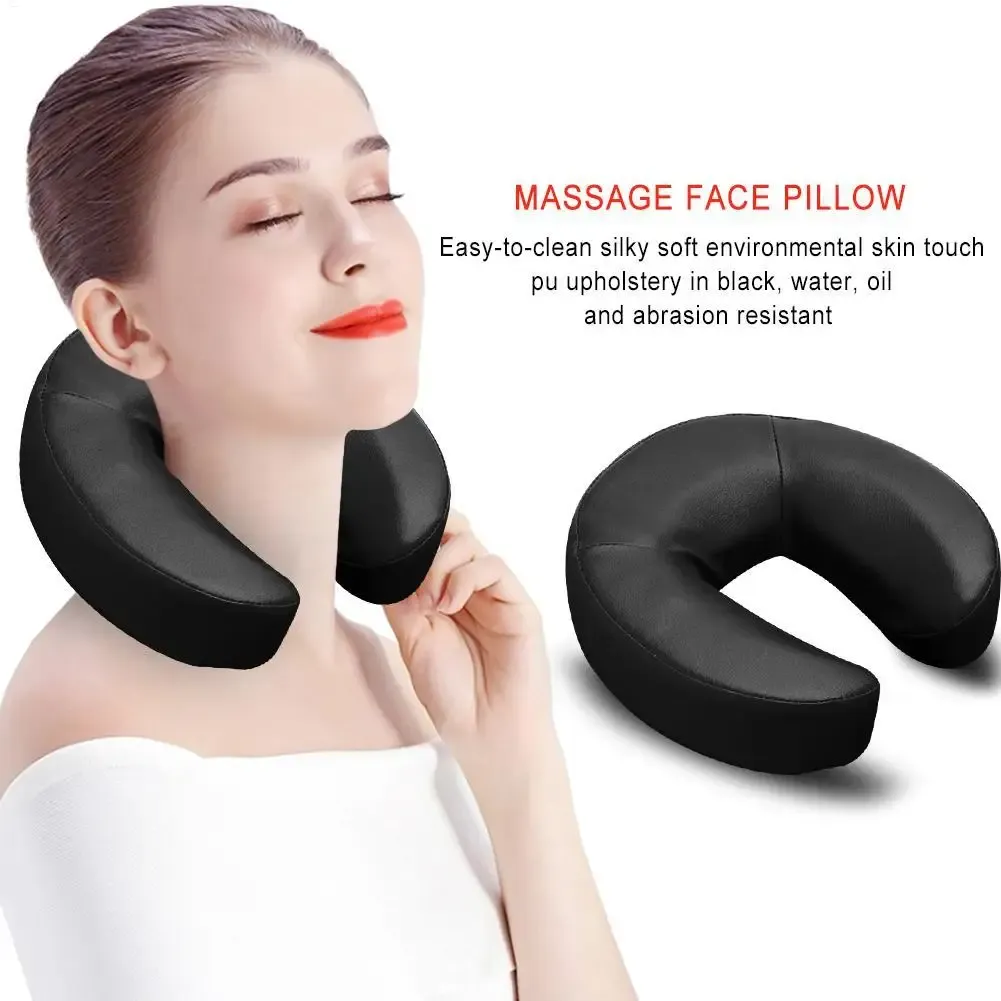 Coussin facial ergonomique en situation