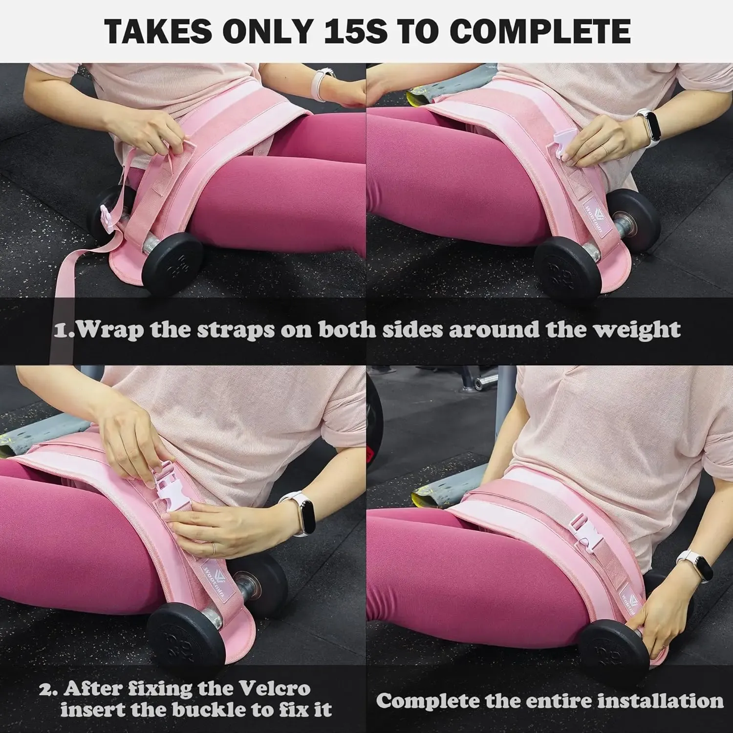 Détail de la ceinture d'entraînement