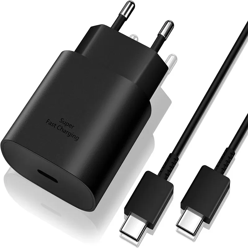 Chargeur mural rapide USB-C vue d'ensemble