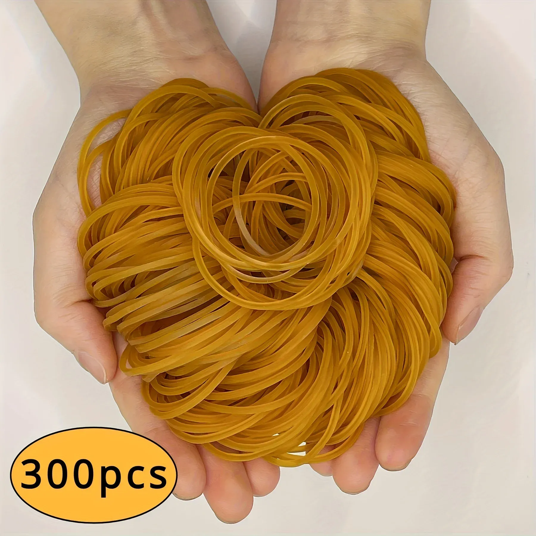 Élastiques jaunes haute élasticité, lot de 100, 300 ou 666 pièces, diamètre 38 mm, caoutchouc naturel durable 8