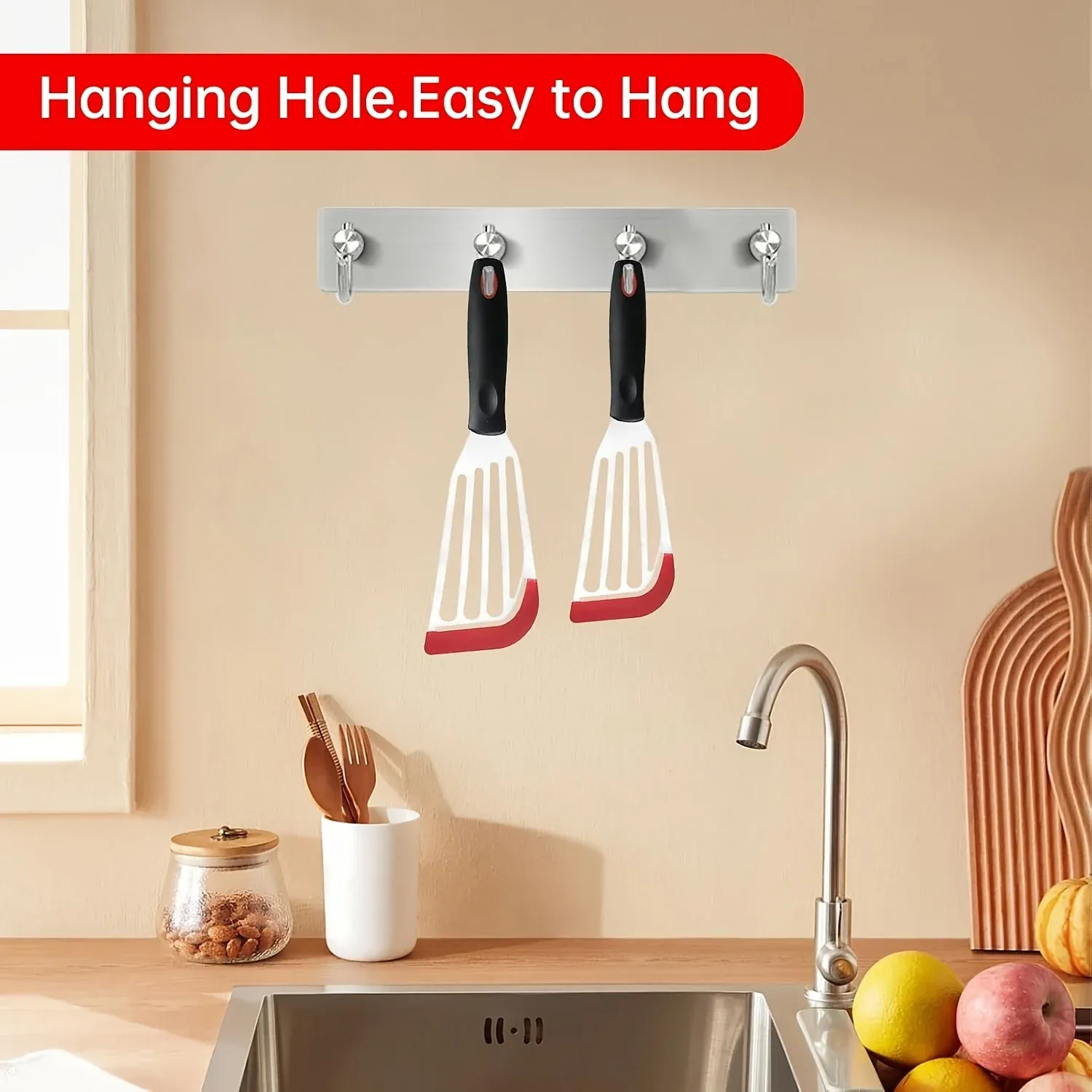 Spatule de cuisine en utilisation quotidienne