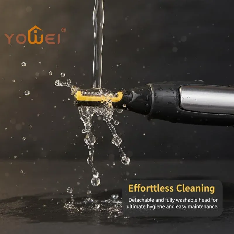 Tondeuse électrique de précision pour le nez et les oreilles, mini-tondeuse portable étanche pour hommes, sûre et facile à nettoyer 1