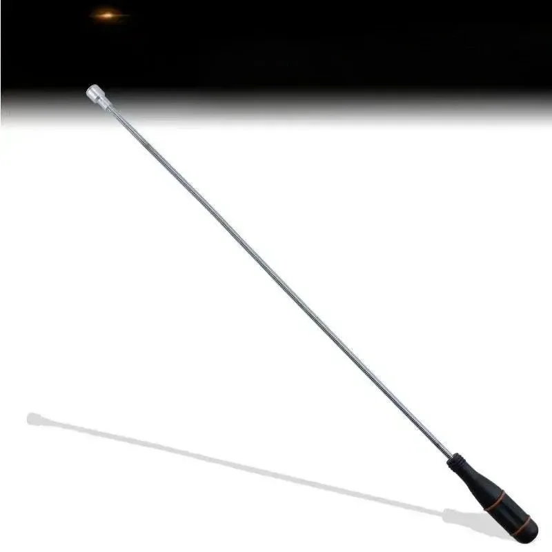 Outil de ramassage magnétique pliable à tige flexible, avec ventouse magnétique et pince à ressort 8