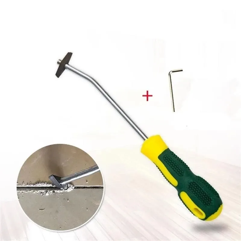 Outil manuel professionnel de nettoyage des joints de carrelage en céramique, foret en acier au tungstène pour joints de sol et de mur 2