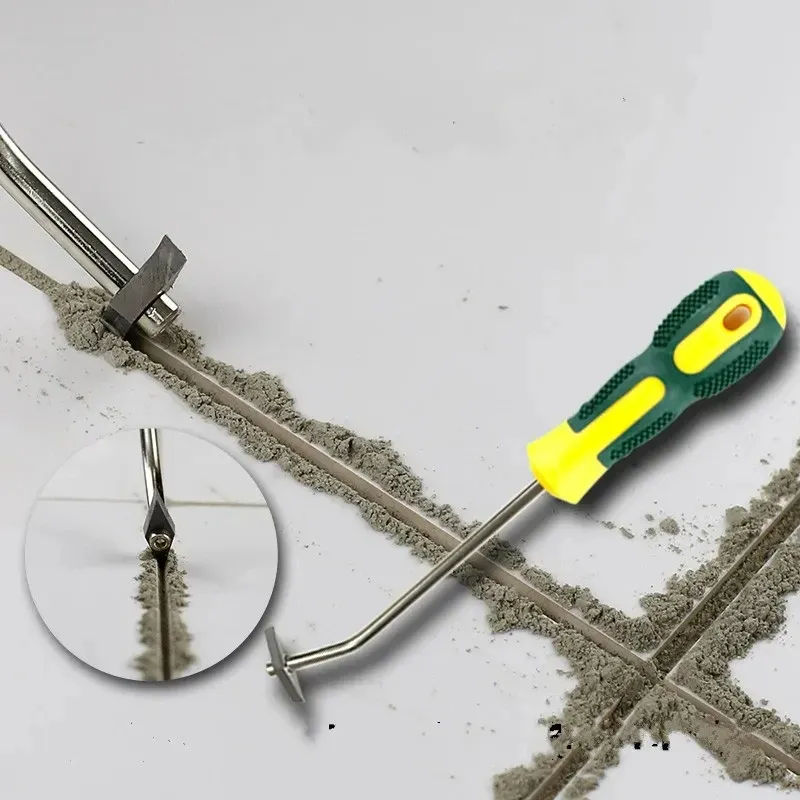 Nettoyage précis des joints de carrelage