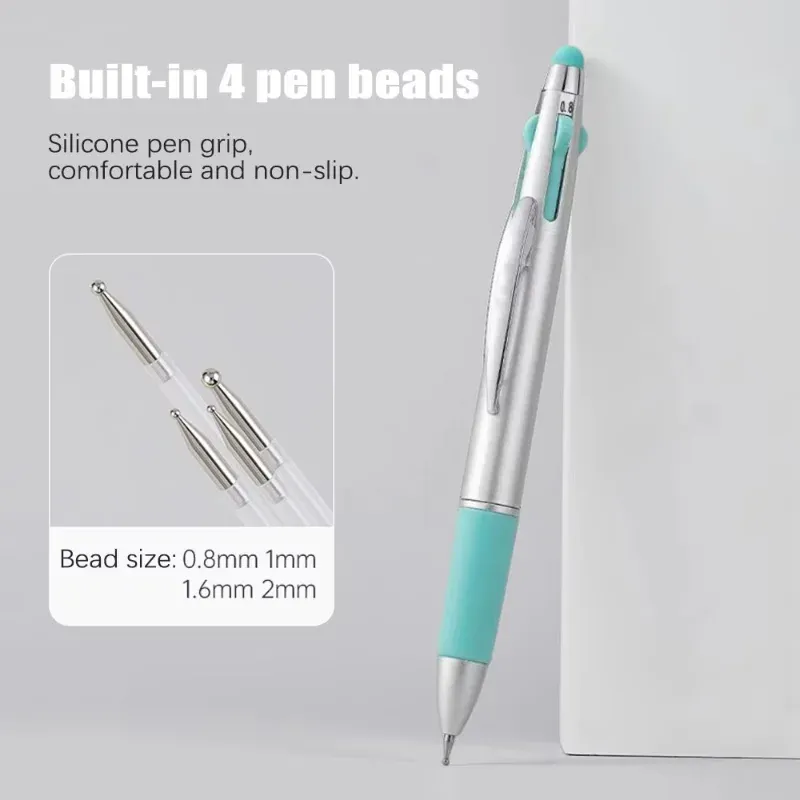 Kit de Manucure 5 en 1 : Stylo à Points pour Ongles, Outils de Nail Art, Pointe de Design et Peinture à Points pour Dessin à Domicile ou en Salon 8