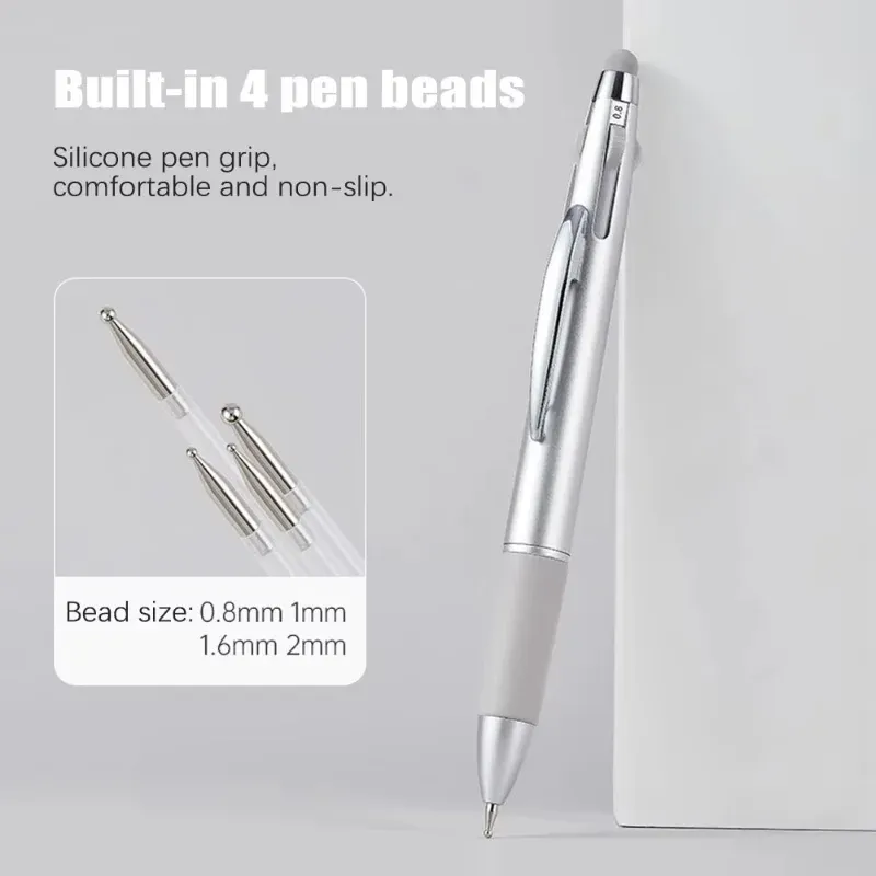 Kit de Manucure 5 en 1 : Stylo à Points pour Ongles, Outils de Nail Art, Pointe de Design et Peinture à Points pour Dessin à Domicile ou en Salon 7