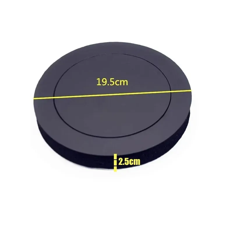 2 pièces haut-parleur de porte universel 6,5 pouces, anneaux en mousse insonorisants en coton pour isolation phonique et amélioration des basses 3