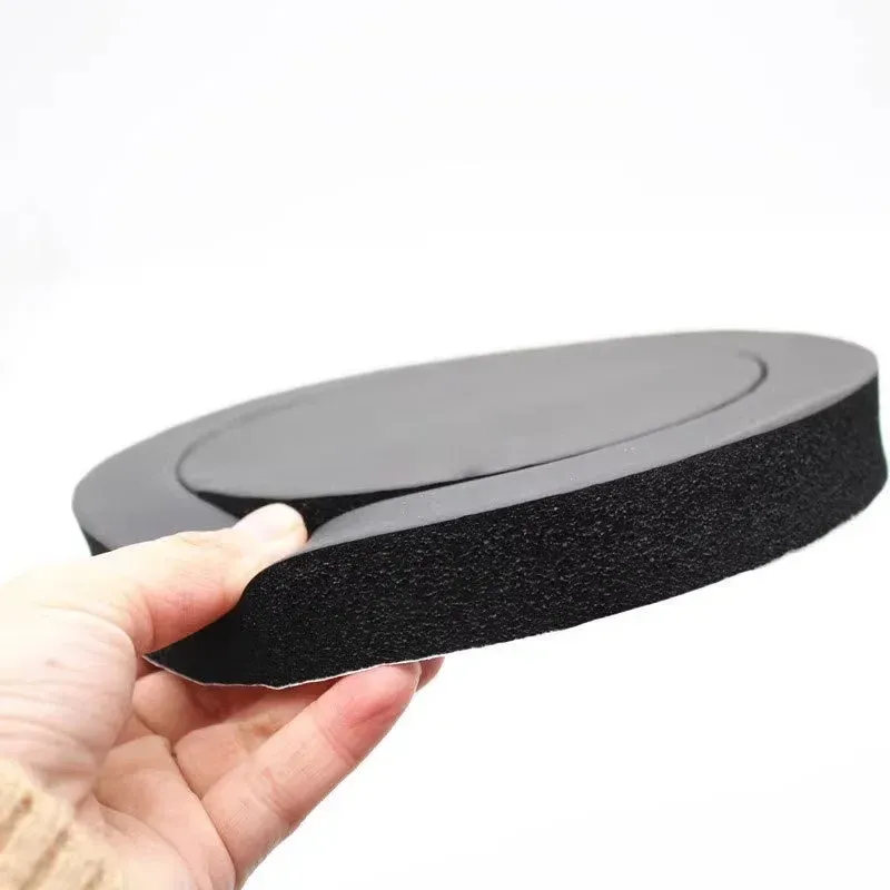 2 pièces haut-parleur de porte universel 6,5 pouces, anneaux en mousse insonorisants en coton pour isolation phonique et amélioration des basses 4