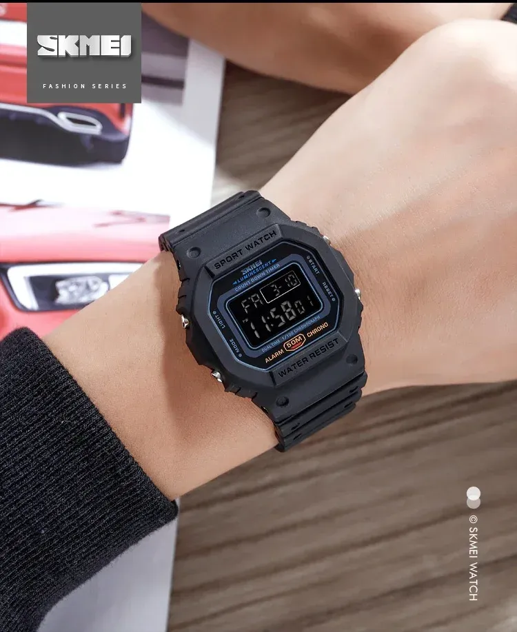 Montre SKMEI 1628, éclairage LED