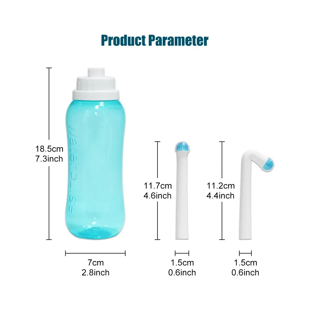 Bidet portable en spray, bidet de voyage pour femmes enceintes et bouteille de lavage pour bébé, lot de 4 x 500 ml 6