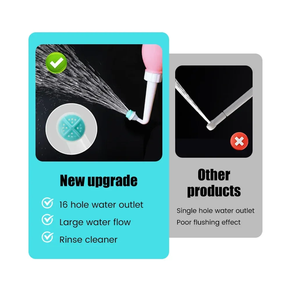 Bidet portable en spray, détail du design
