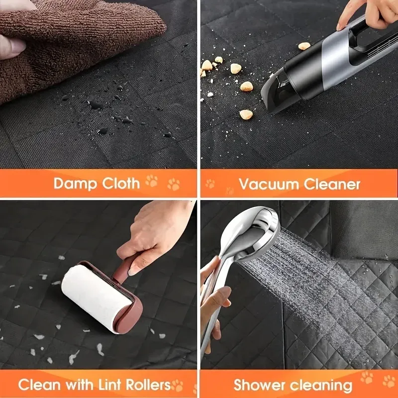 Housse de siège auto imperméable et résistante aux rayures pour chien, en forme de hamac 6