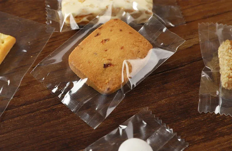Sachets givrés scellés prêts à offrir