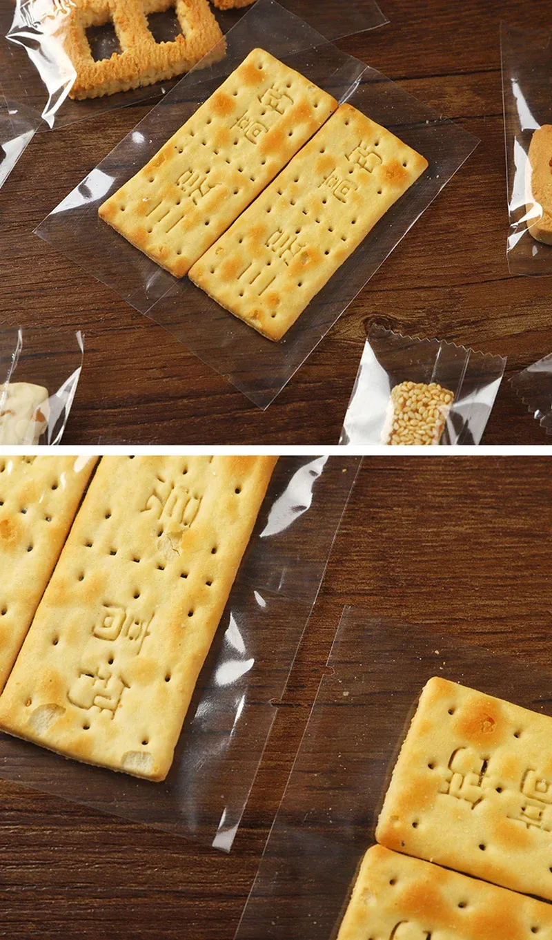 Sachets givrés pour emballage de confiseries