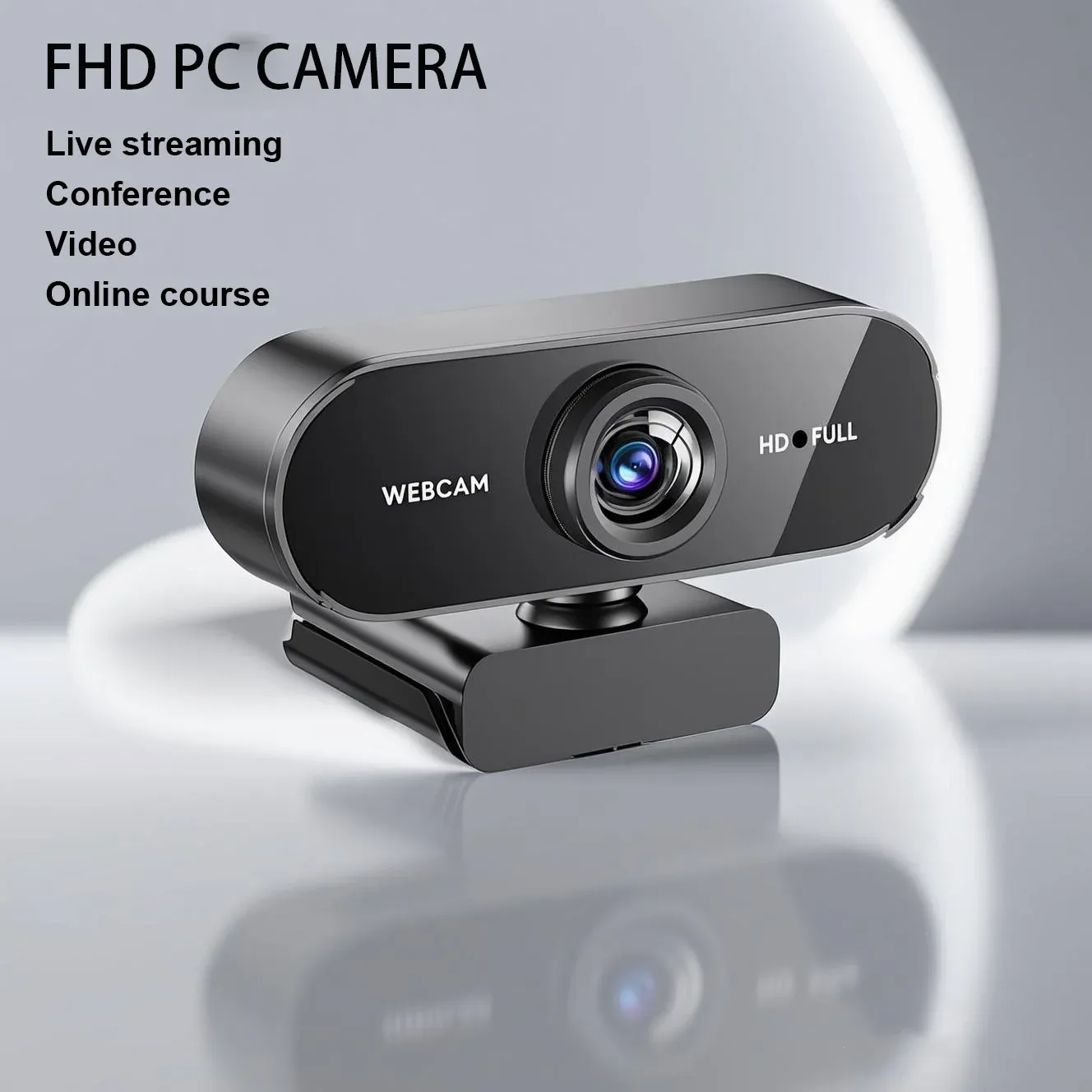 Détails de la webcam Full HD 1080P