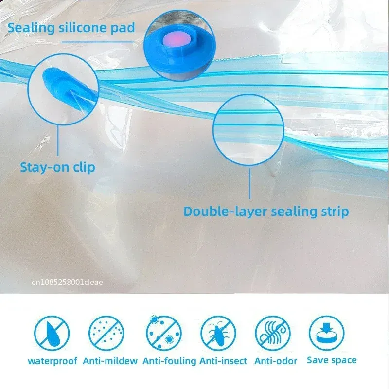 Sacs de rangement sous vide, voyage