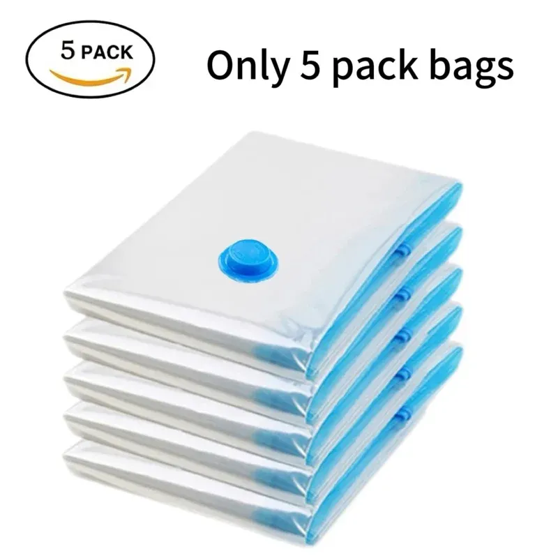 Sacs de rangement sous vide pour couettes, couvertures et vêtements, gain de place 9