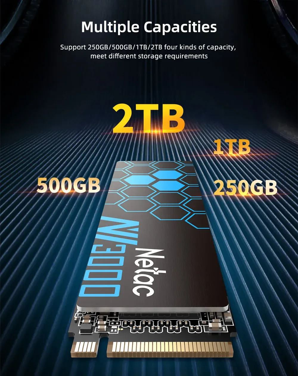SSD Netac dans son environnement de travail