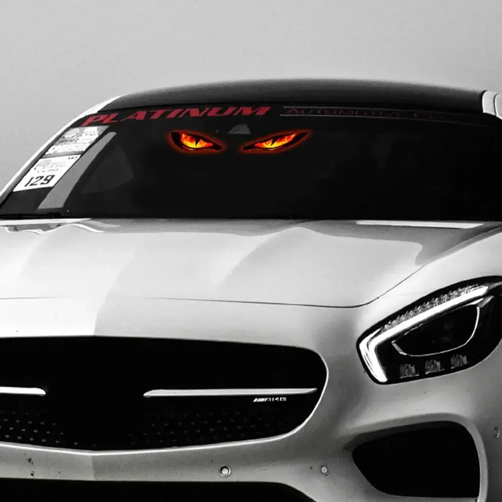 Lampe d'ambiance LED Demon Eye pour voiture, installation
