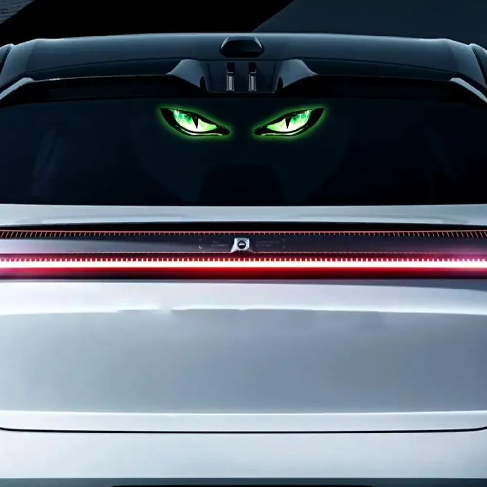 Lampe d'ambiance LED Demon Eye pour voiture, ambiance nocturne