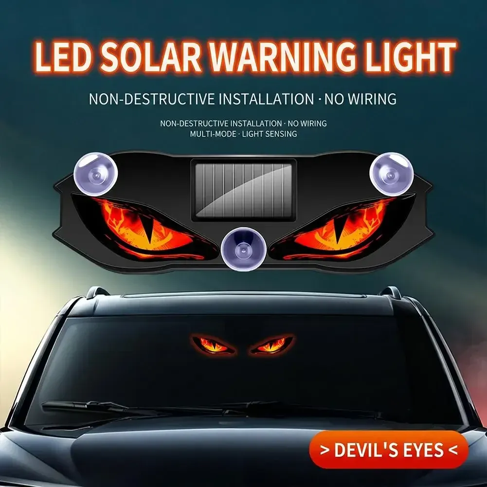 Lampe d'ambiance LED Demon Eye pour voiture, mise en situation