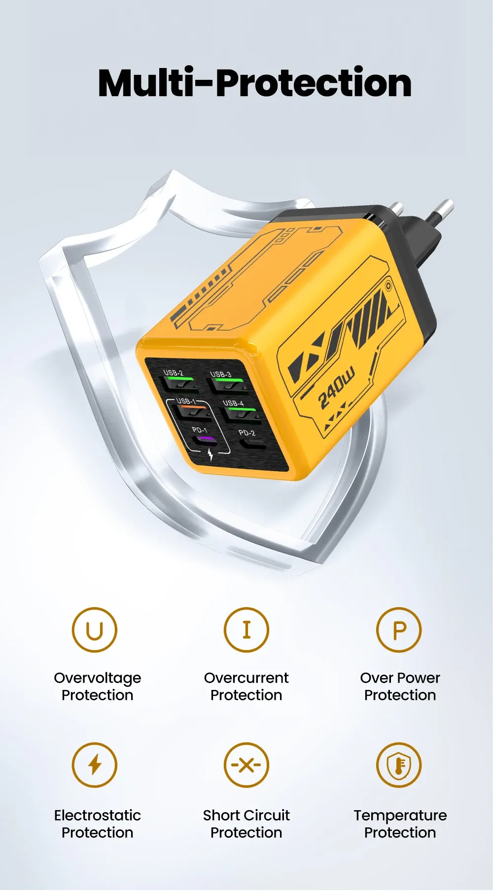 Recharge simultanée de plusieurs appareils