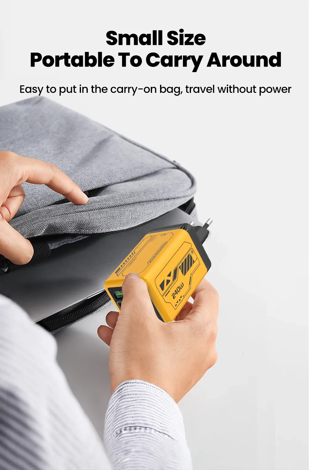 Chargeur pour voyage