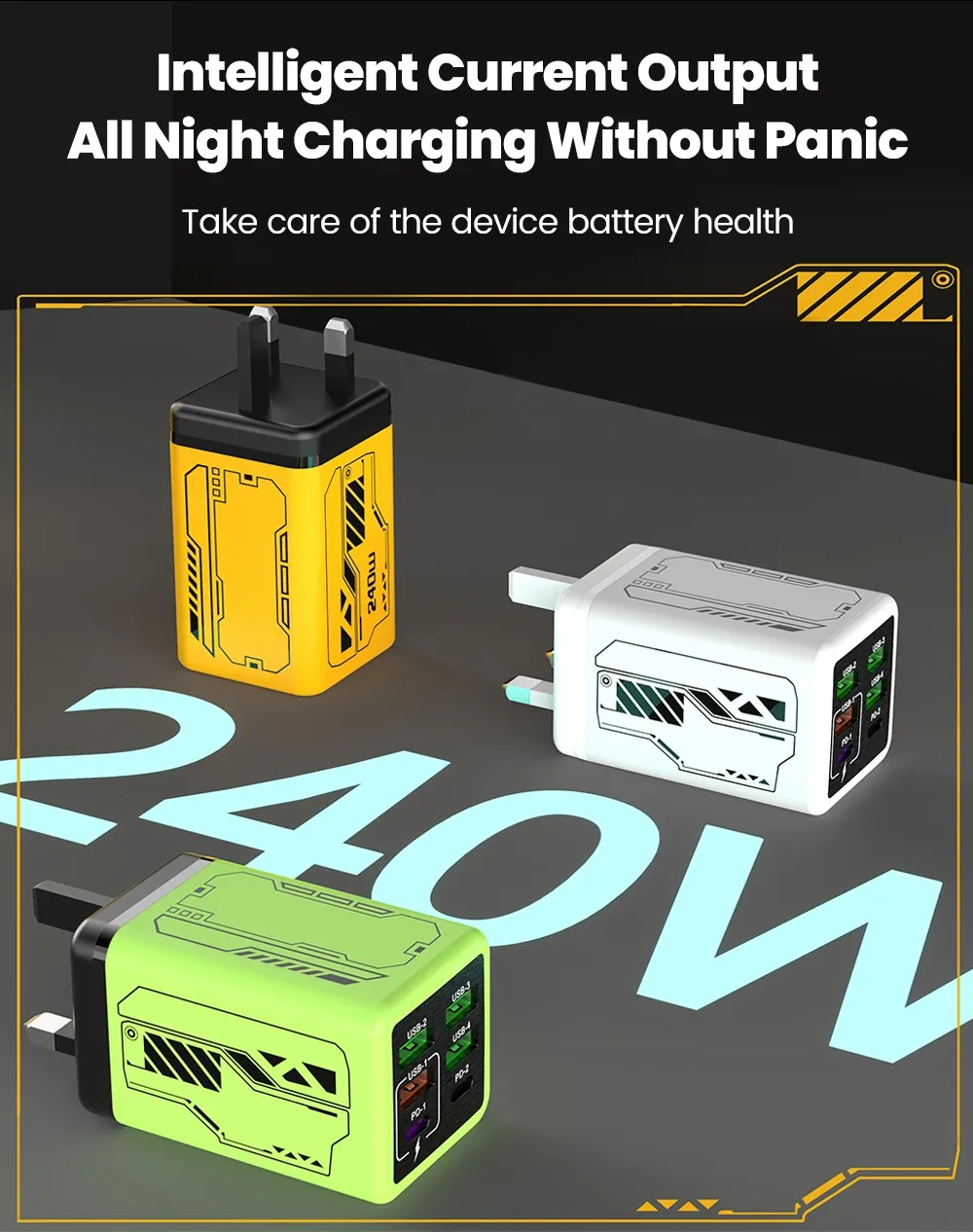 Usage quotidien du chargeur
