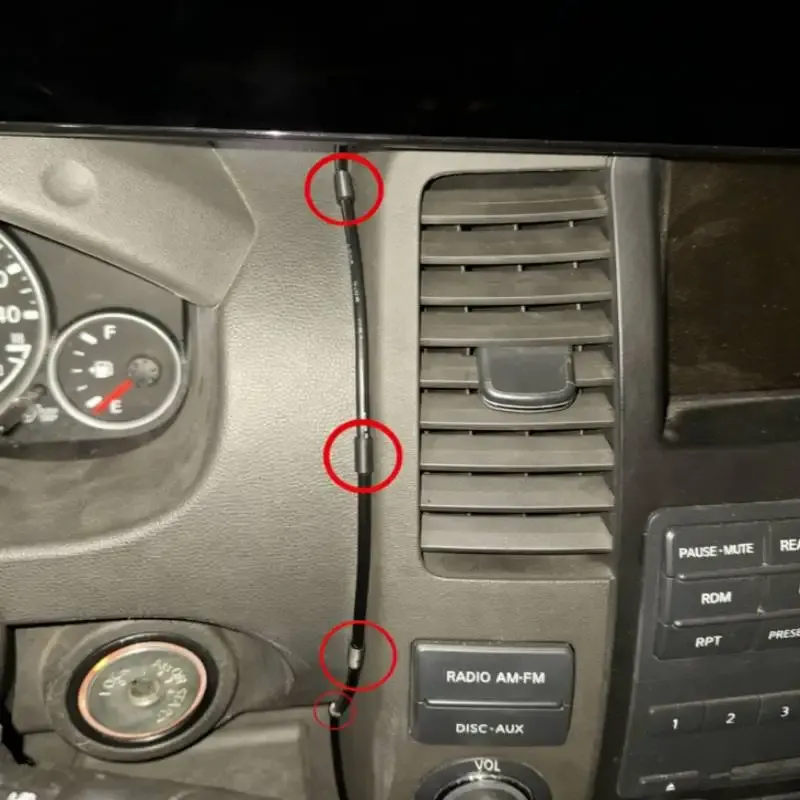 Lot de 20 attaches de câblage pour tableau de bord automobile 2