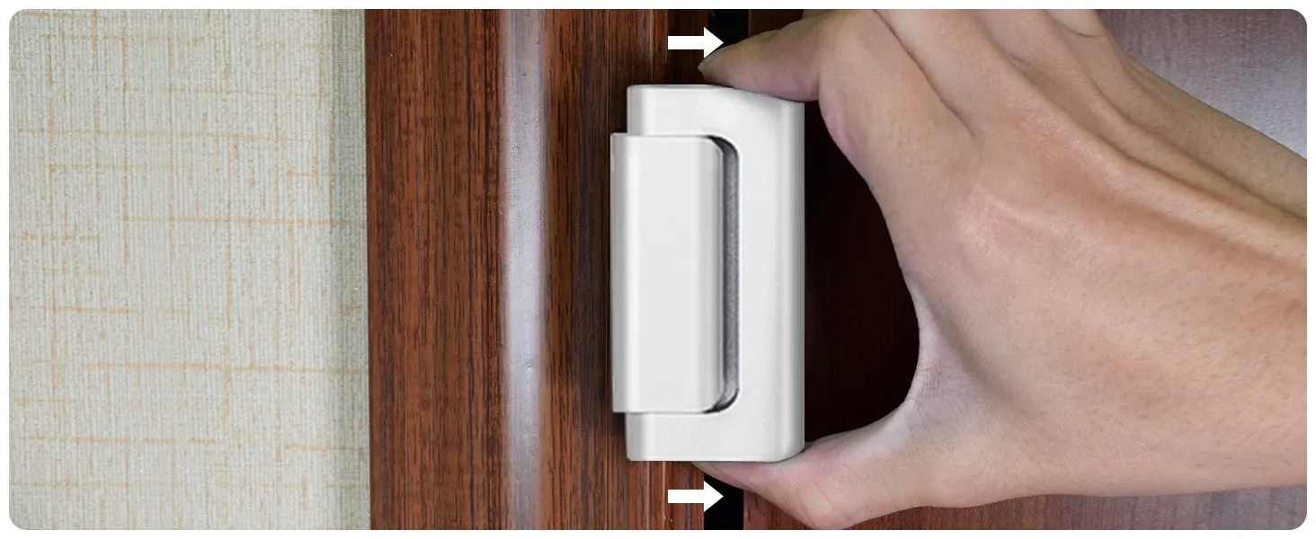 Serrure de porte de sécurité, vue rapprochée