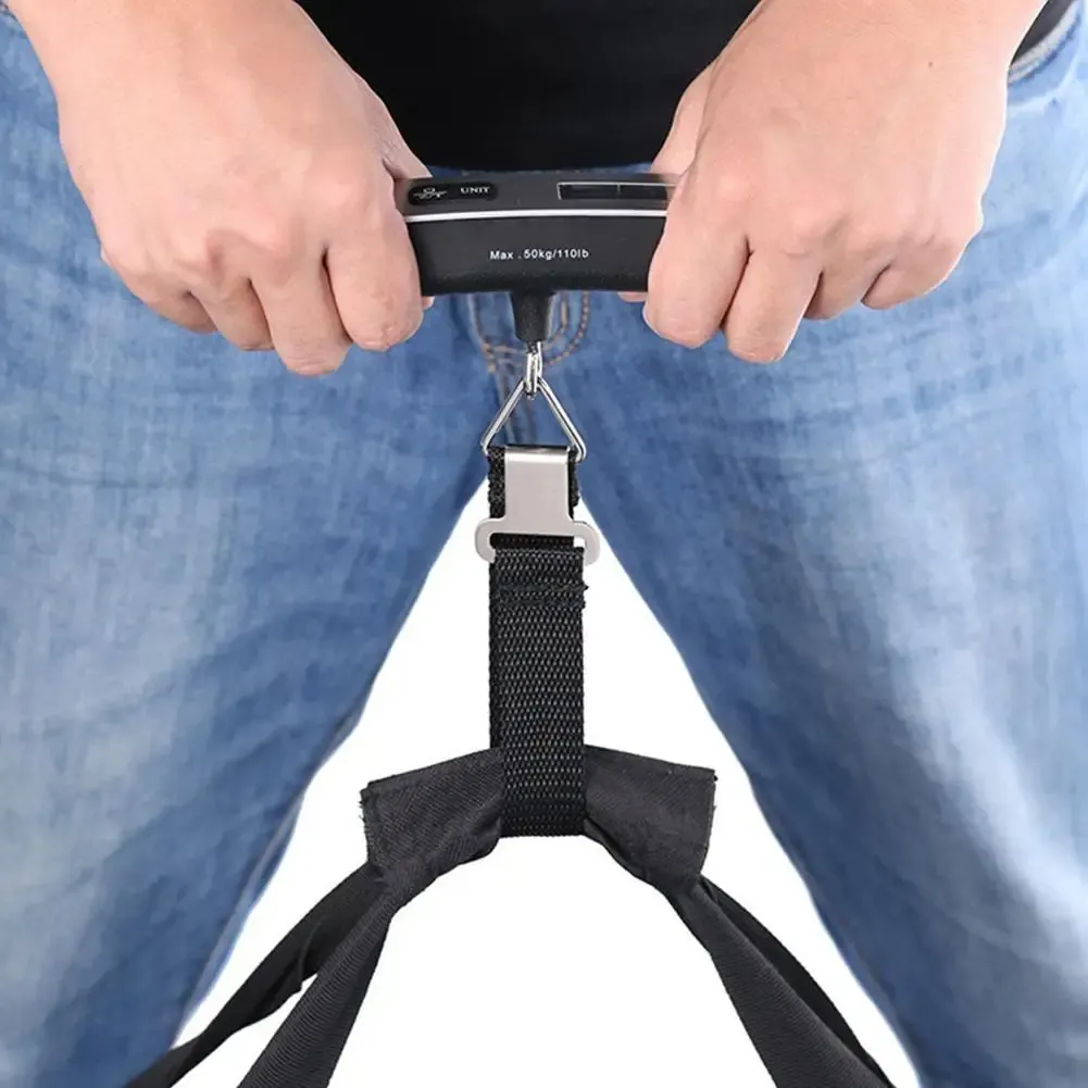 Balance à bagages numérique, vue latérale