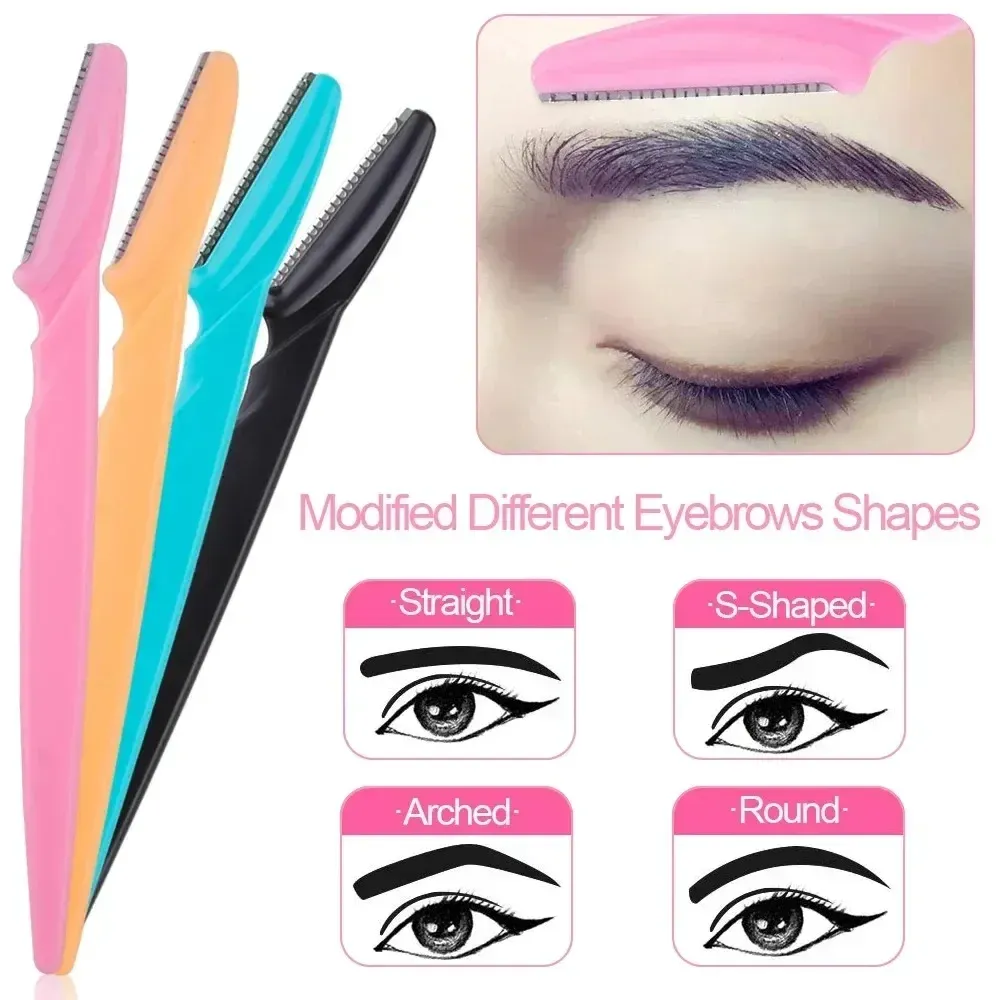 Détail du rasoir à sourcils