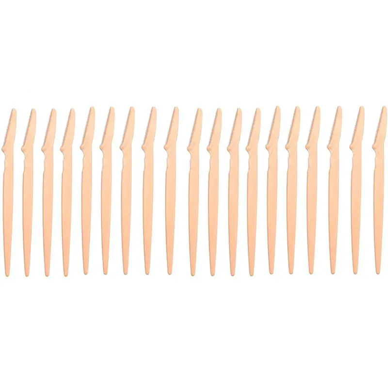 Lot de 5 ou 20 rasoirs portables pour sourcils 7