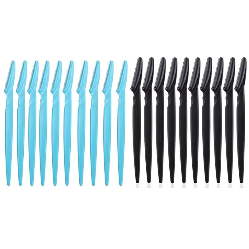 Lot de 5 ou 20 rasoirs portables pour sourcils 18