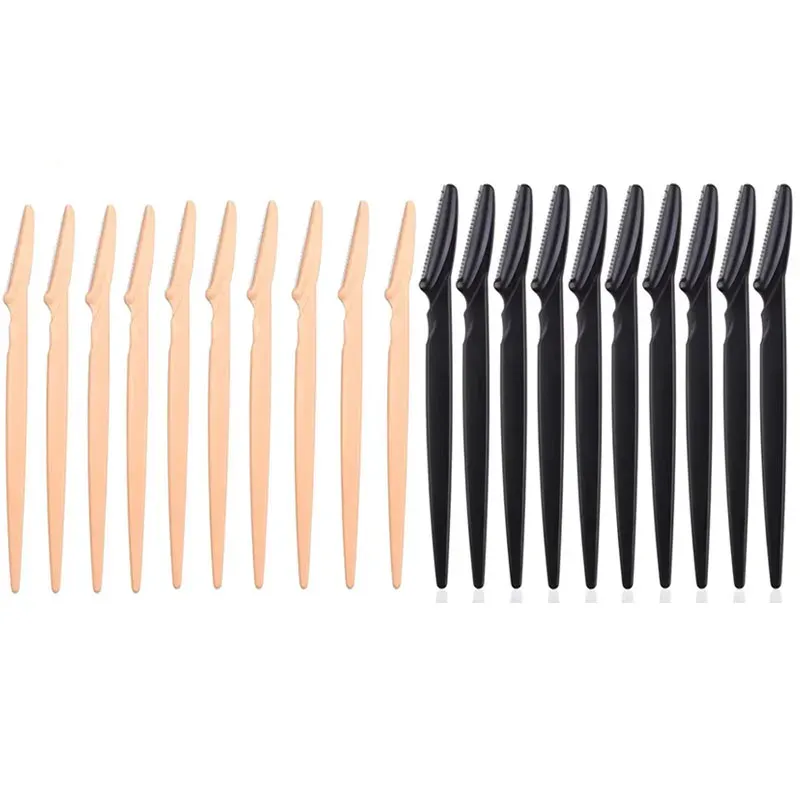 Lot de 5 ou 20 rasoirs portables pour sourcils 17