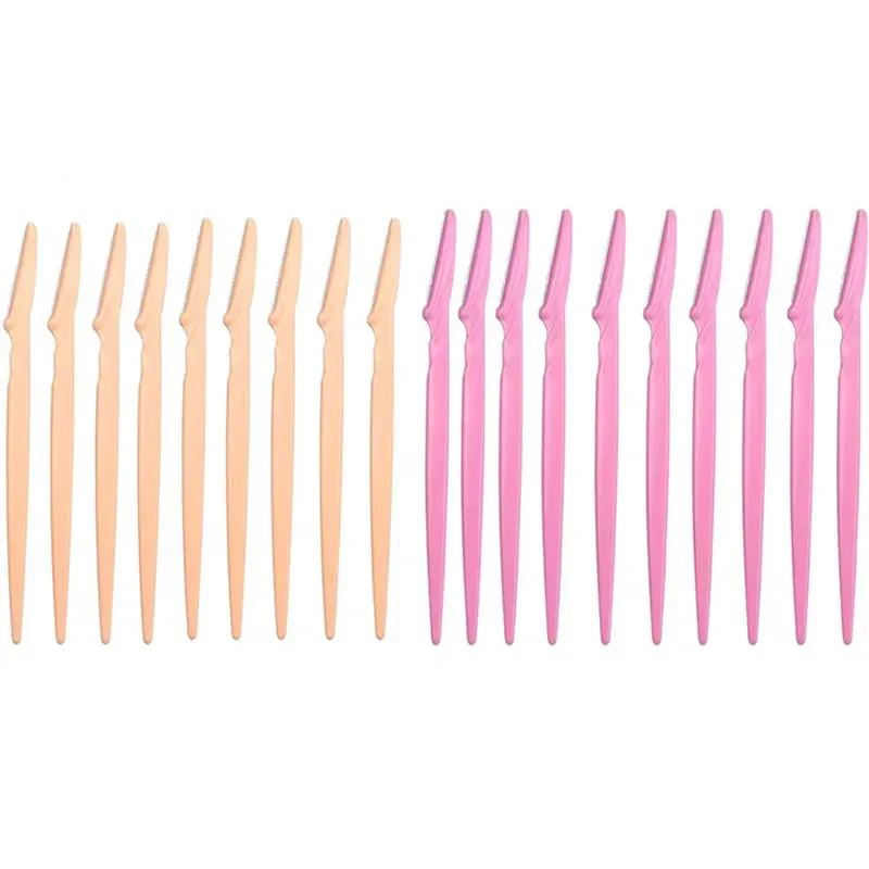 Lot de 5 ou 20 rasoirs portables pour sourcils 16