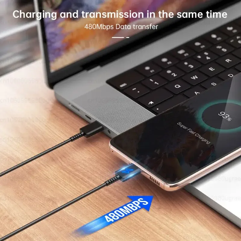 Câble USB-C d'origine Samsung 45 W / 25 W, câble de charge ultra rapide pour Galaxy S26 Ultra, S25, S24, Tab S9 FE, A17, A27, A57, A56, M17 3