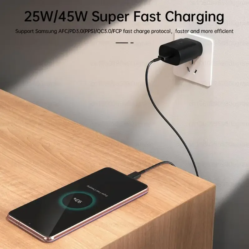 Câble USB-C Samsung, finition et détails