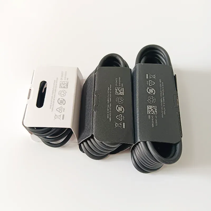 Câble USB-C Samsung, détail du connecteur