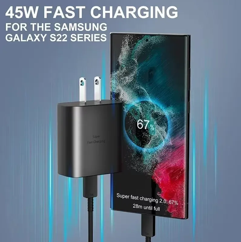Câble USB-C Samsung, connecteurs