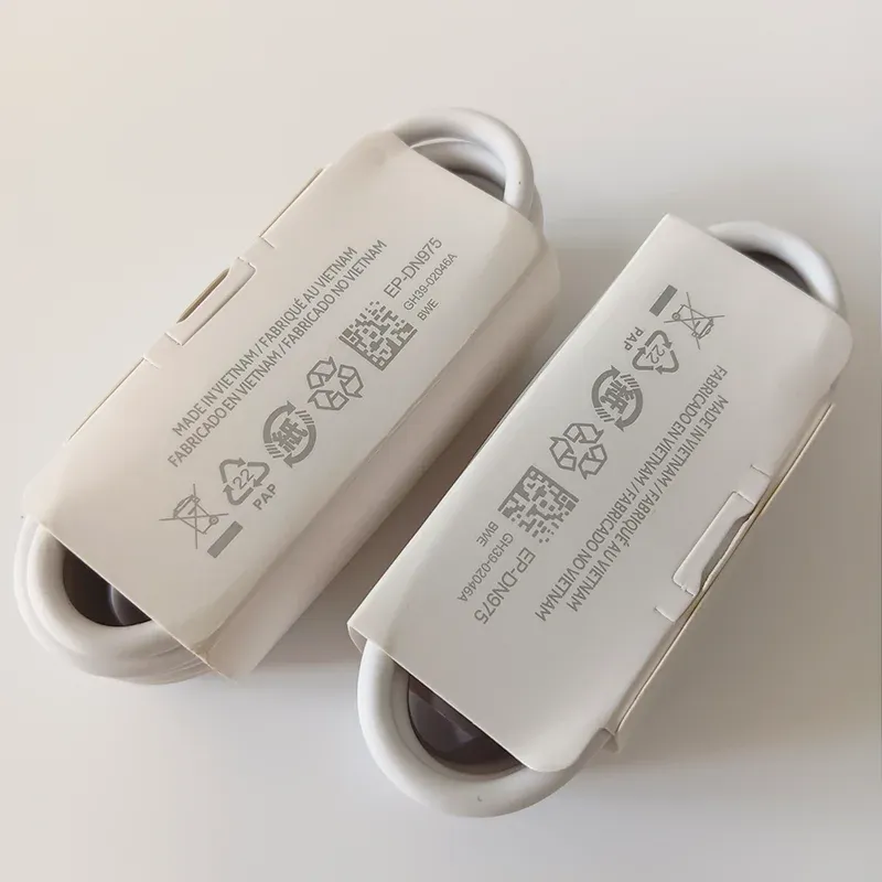 Câble USB-C d'origine Samsung 45 W / 25 W, câble de charge ultra rapide pour Galaxy S26 Ultra, S25, S24, Tab S9 FE, A17, A27, A57, A56, M17 8