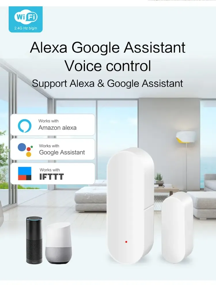 Capteur de porte Tuya Smart dans l'application