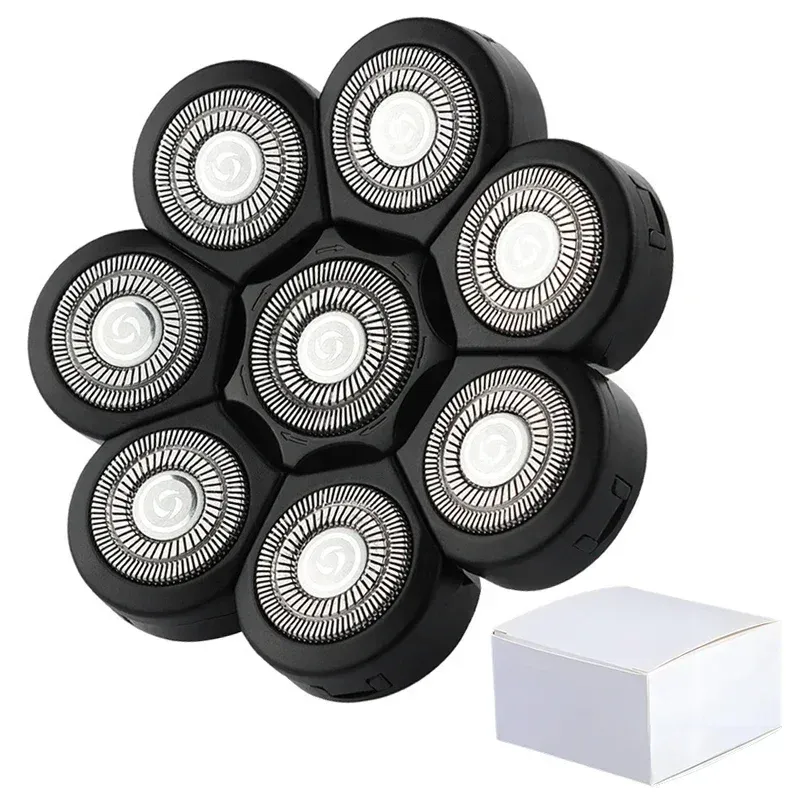 Tête de rasoir électrique de rechange et tondeuse nez, compatible avec les modèles à tête flottante 3D, 4D, 5D, 6D, 7D, 8D et 9D 12