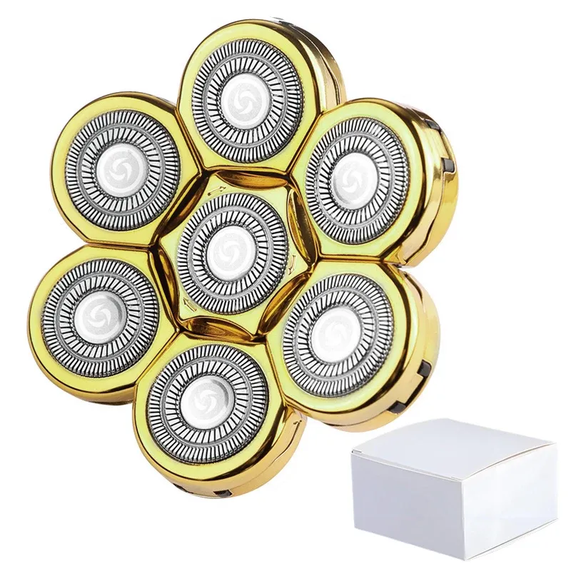 Tête de rasoir électrique de rechange et tondeuse nez, compatible avec les modèles à tête flottante 3D, 4D, 5D, 6D, 7D, 8D et 9D 19
