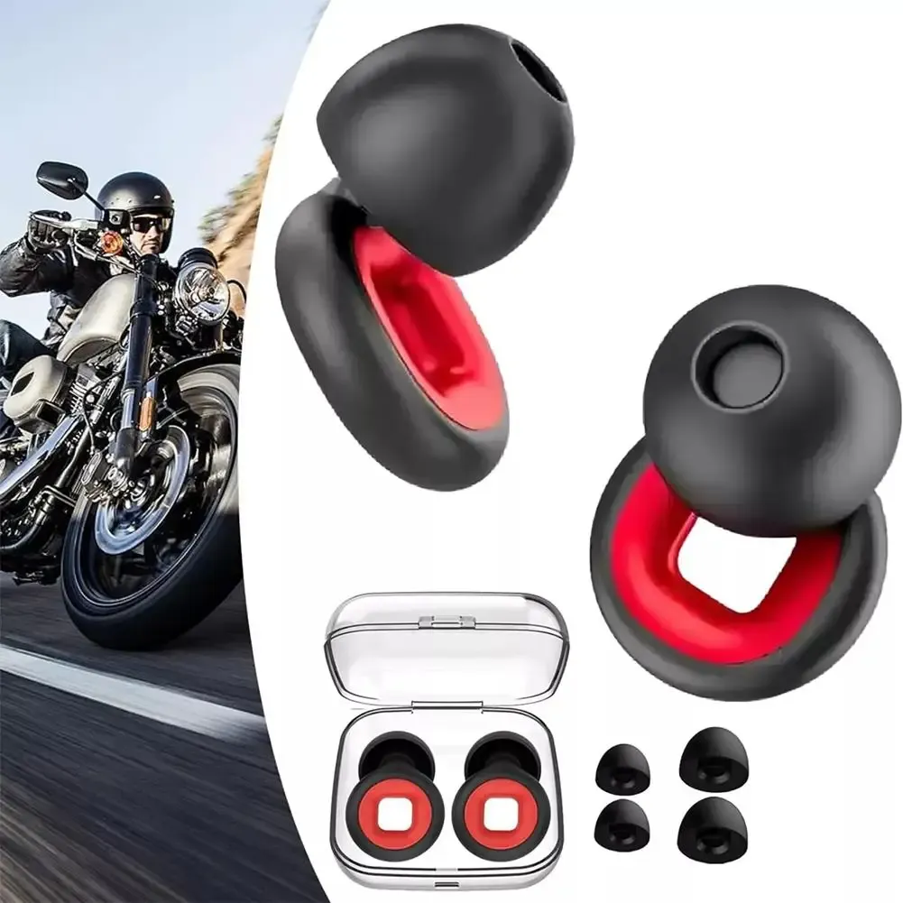 Bouchons d'oreilles anti-bruit pour moto, vue 2